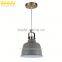 Art Metal Bell Filament Pendant Light