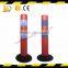 Super flexible EVA traffic delineator posts barricades