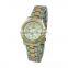 geneva crystal rhinestone quartz all stainless steel female electronic watch