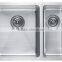 High Quality Stainless Steel Hand Made Kitchen Sink GR-D05