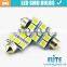 rohs unique designed smd 5050 led bulb 41mm 9smd signal light