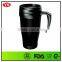 eco friendly plastic thermal mug 400 ml with handle