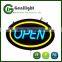 Top Value Eye Catching Flashing LED Ice Cream Open Neon Logo Sign