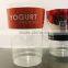2016 new design plastic yogurt jelly cup with lid OEM