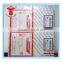 printed pvc packing mattress with high quality