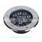 Shenzhen outdoor landscape lighting ip67 Epistar Edison rgb 9W underground led paving light