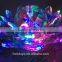 Rotating RGB 51 Pcs LED KTV Disco Party Pub Crystal Lotus Lamp Stage Light