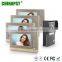 Vandalproof & Waterproof 7'' TFT LCD Monitor Handfree Color 4 wire wired villa video door bell with taking photo PST-VD975CN