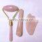 Wholesale natural rose crystal massager for physcial health
