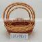 woodchip flower baskets; wicker frut basket