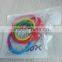 New Waterproof Silicone Wrist Watch With Rainbow Wristband, Candy Color Watch