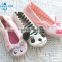 woman knitted soft TPR dance shoes and ballet slippers