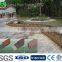 Outdoor Wpc Composite Bridge Road Railing