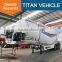 40CBM 3 axle bulk cement tank semi-trailer, Bulk powder particle wheat flour cement tank semi trailer --FOB 14500