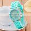 New Fashion Designer Geneva Ladies sports brand silicone watch jelly watch 17 colors quartz watch for women relojes mujer
