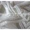 Latest white sequin mesh fabric, wholesale sequin polyester mesh fabric