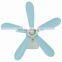 Kawachi 5 Blades Adjustable Clip Fan (Sky Blue & White)