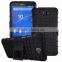 For SONY XPERIA E4G Armor CASE Heavy Duty Hybrid Rugged TPU Impact Kickstand Hard ShockProof CASE OUT DOOR CASE