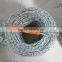 Barbed wire - Hot dipped galvanised BWG16 1.65 cm barbed length 200 meter roll length