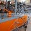 2 wires Entry Fully automatic chain link mesh machine with mesh rolling machine