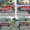 hot sale red folding trailer / samll utility trailer / folding dump trailer