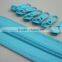 Zipper #5 with Pulls, Light Blue Zipper by the Yard, Zipper # 5, Zipper by the Yard