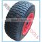 Off road 16 inch pneumatic rubber wheel