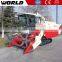 4LZ-5.0E World brand mini rice wheat combine harvester price