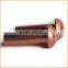 Factory supply best price copper flat head solid rivets