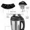 Food processor with CE,CB,GS,RoHS and LFGB Certificate