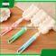 kitchen plastic removable detachable foldable sponge long handle hanging cup bottle clean cleaning brush