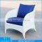 China Supplier Water-proof Synthetic Rattan Patio / Balcony Furniture Sofa Sets
