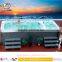 2015 cheap price 6 meter large BIG POWERFUL JETS CE & SAA swim spa