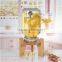 large size glass mason jar,glass bottle beverage juice dispenser with leak spigot 2 gallon