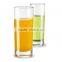 Regular cylinder shaped clear tea cup water glass