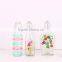 1liter glass juice bottle with decal