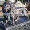Antique outdoor decor large casting bronze lion garden sculpture NTBA-L312A