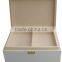 factory hot sell Plain Painted Wooden Keepsake Boxes