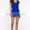 best selling zip utility women romper wholesale OEM service