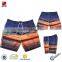 South American style sublimation print men mesh lining beach shorts