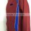 2016 New fashion designs top quality hoodies men athletic matching color long sleeve full zip jackets