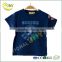 High quality wholesale newborn baby clothing 100%cotton dark blue baby boy shirt
