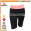 Custom Design Girls Wearing Elastic Short Yoga Pants Wholesale
