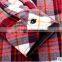  wholesale plaid microfiber flannel shirt designs for men fashionable dress shirt manufacturers