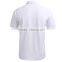 100 cotton Blank white polo tshirt wholesale from China