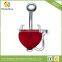 Plastic Heart Shape CZ Navel Ring Made in China