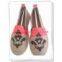 2014 new style printed canvas shoes