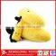 High quality custom made stuffed yellow plush toy corn