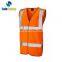 High vis Reflective safety vest glow in the dark