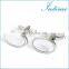 Classic White Pearl Fashion Jewelry Cufflinks